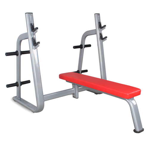 M3030C上斜推舉訓練器水平平臥推舉椅 杠鈴臥推架