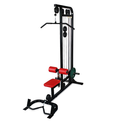 高拉平拉組合健身器材 高位下拉坐姿劃船訓練器大圖展示2