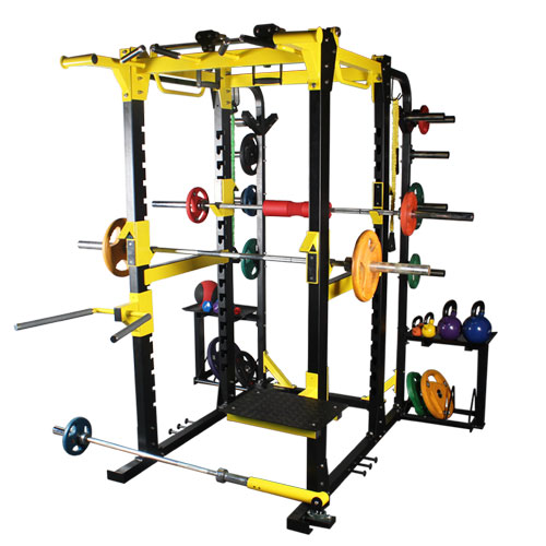 多功能深蹲架 商用健身房深蹲臥推訓練架羞羞AV在线播放M1033