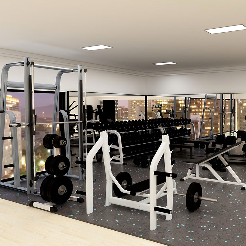 120㎡公司豪華健身房超值套餐大圖展示4