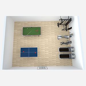 80㎡公司標準健身房超值套餐