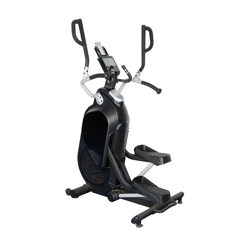 BCE-805台灣進口專業風阻加磁阻踏步機健身車工廠大圖展示1