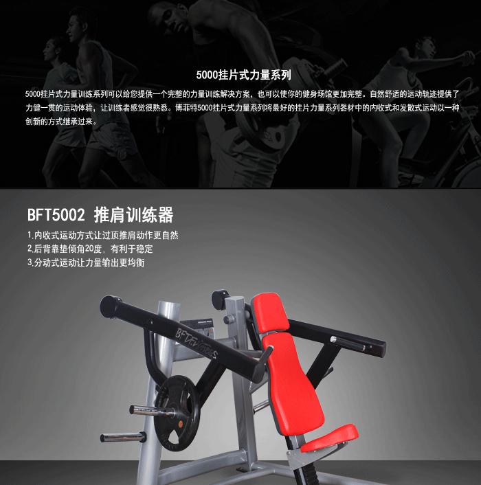 BFT5002掛片式力量訓練器材